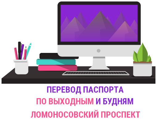 Перевод паспорта Ломоносовский проспект